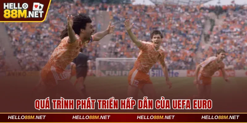 Quá trình phát triển hấp dẫn của UEFA Euro