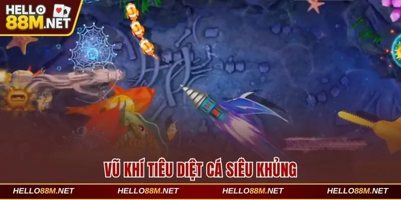 Vũ khí để tiêu diệt các sinh vật trong đại dương